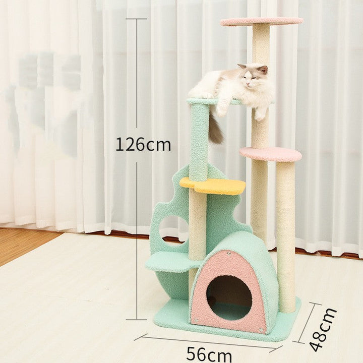 Large Pet Scratching Post For Active Indoor Playtime